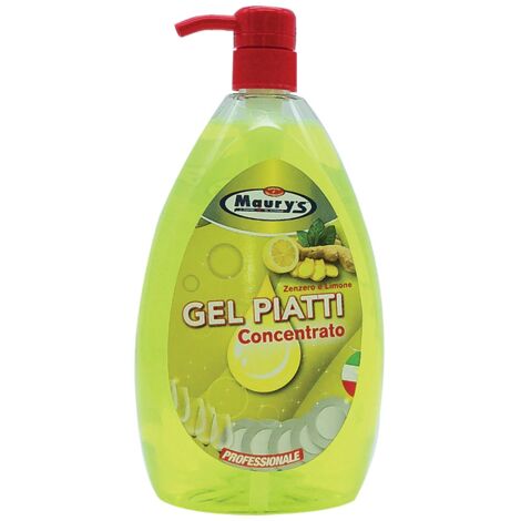 MAURY'S GEL PIATTI PULIZIA TOTALE LIMONE E ZENZERO 1 LT
