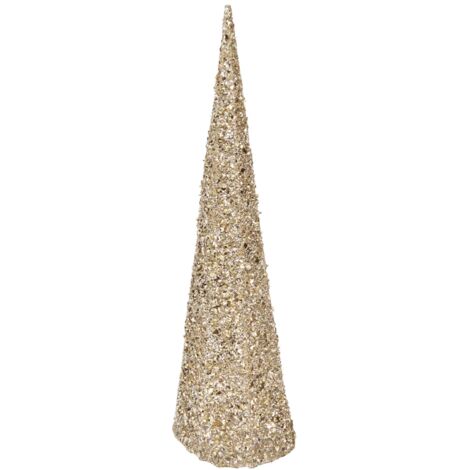 MAURY'S GLITTER GOLD CONO DECORATIVO DA 50 CM