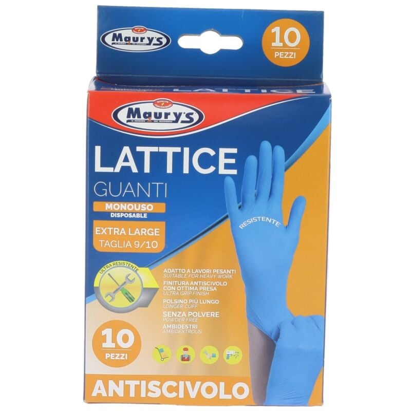 Maury'S Guanti in Lattice da Lavoro Antiscivolo