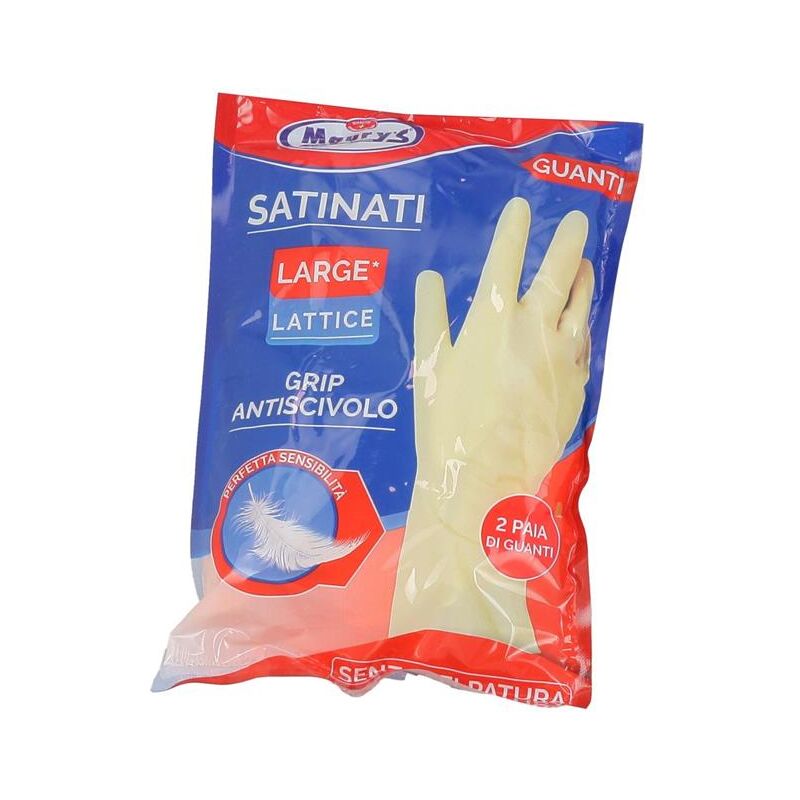 Maury'S Guanti in Lattice Satinati 2 Paia da