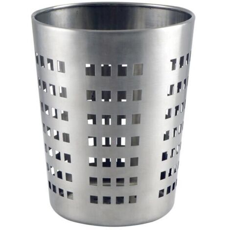 MAURY'S JOLLY PORTA TUTTO IN ACCIAIO INOX 12 X H13 CM COLORE ARGENTO