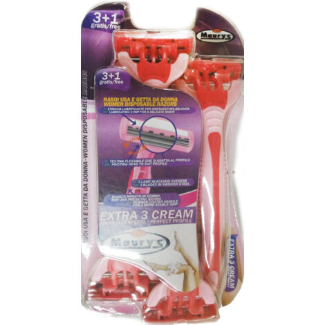 MAURY'S LAMETTE EXTRA 3 CREAM MONOUSO 3+1 DONNA