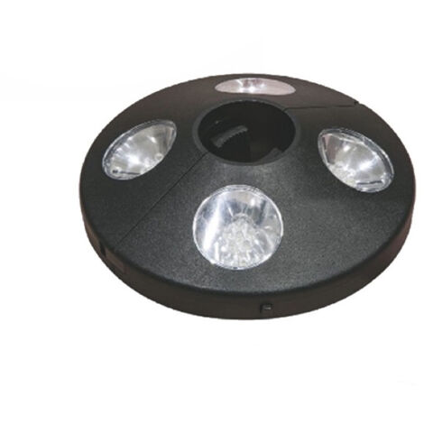 MAURY'S LAMPADA LED A BATTERIA PER OMBRELLONE CON APPLICAZIONE A CLIP