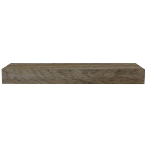 MAURY'S MENSOLA RETTANGOLARE 40 X 25 X H3.8 CM COLORE MARRONE