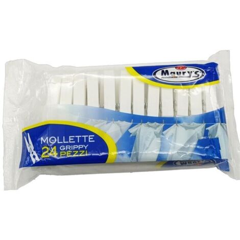 MAURY'S MOLLETTA GRIPPY 24 PZ BIANCA