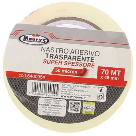 MAURY'S NASTRO TRASPARENTE 70MTX48MM 50MICRON