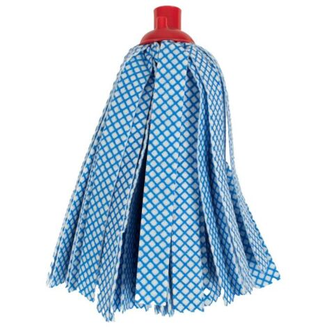 MAURY'S RICAMBIO MOP TNT GR.100 COLORE CELESTE 40 STRISCE