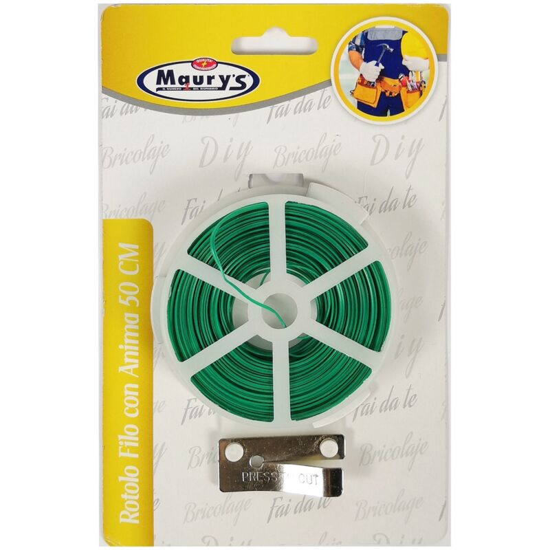Maury's - rotolo di fil di ferro da 50 mt con