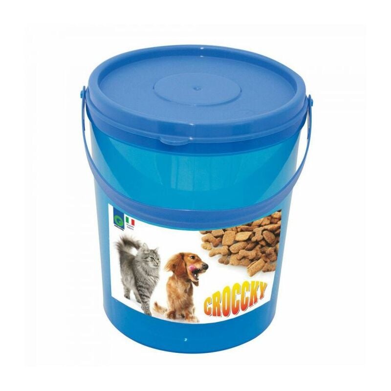 Maury'S Secchio Porta Crocchette per Animali Cane