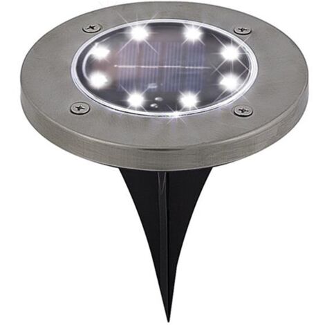 MAURY'S SET 2 SEGNA PASSI A ENERGIA SOLARE Ø 11 CM