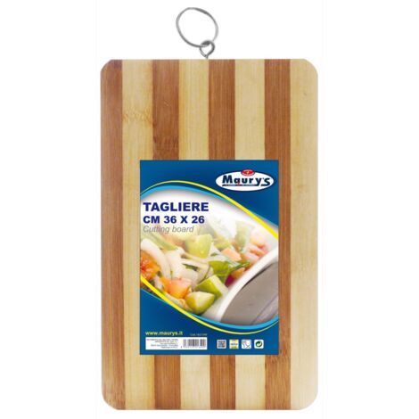 MAURY'S TAGLIERE TAGLI CON ANELLO 26X36CM