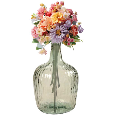 MAURY'S VASO BOTTIGLIA IN VETRO DA 8 LT COLOR CHAMPAGNE 23X36 CM