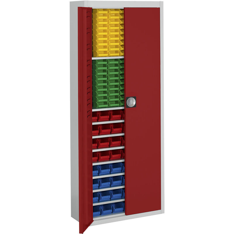 mauser, Armoire à outillage avec bacs à bec, h x l x p 1740 x