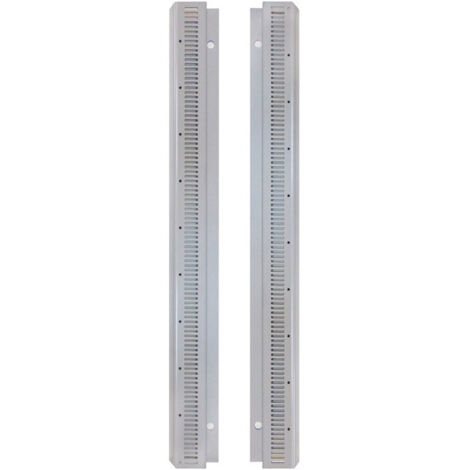 mauser Rail murale en acier gris clair - 39005237