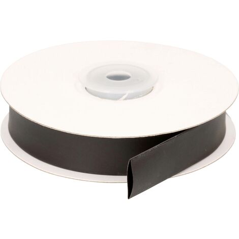 Max Hauri 132678 Gaine thermorétractable noir 6.4 mm 12.7 mm 5 m