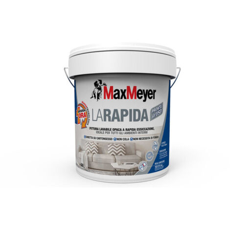 MAX LAVABILE LA RAPIDA LT.14 BIANCO OPACO- 1,0 pz