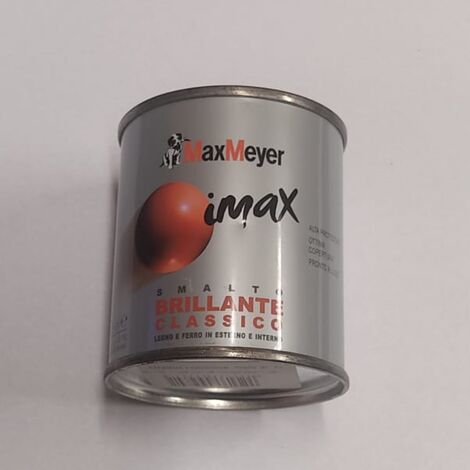 Maxmeyer Smalto Brillante All'acqua Poliuretanico Nero 0, 75 L