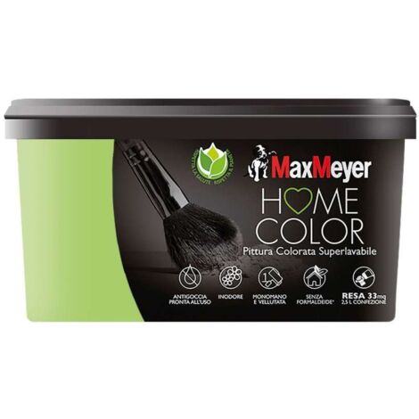 Max Meyer Idropittura Superlavabile Home Color - Bamboo 2.5 L