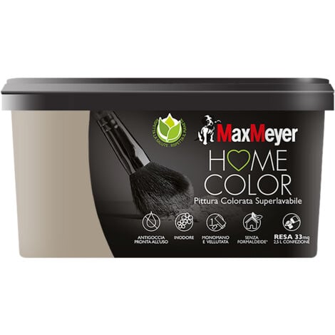 Max Meyer Idropittura Superlavabile Home Color Savana - 2.5 L