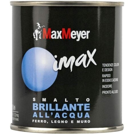 MAX MEYER - IMAX SMALTO ALL' ACQUA BRILLANTE 125ML  GIALLO ARANCIO