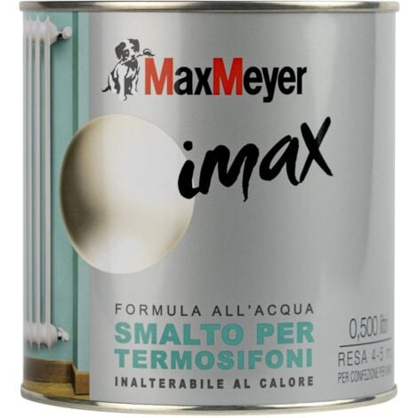 MAX MEYER - IMAX SMALTO ALL'ACQUA PER TERMOSIFONI 0,500LT BIANCO