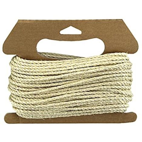 Max-Power DY2701781 Corda Multiuso in Sisal, 20 Metri, 5 mm