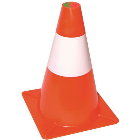 Max-Power PR2700581 Cono Segnaletico, Bianco/Rosso, 50 cm