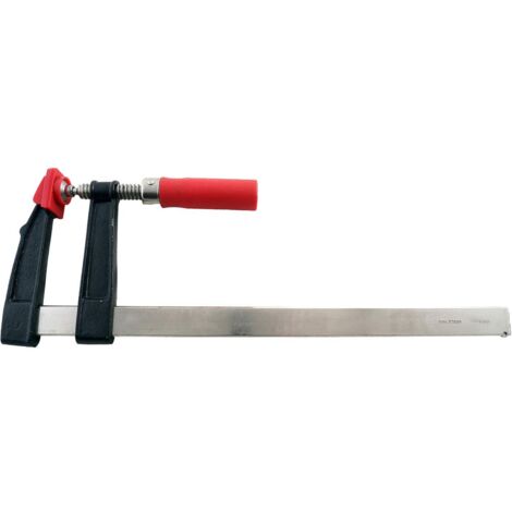 MAX-POWER Strettoio a vite, ghisa e acciaio nichelato - Misure 120 X 1000 mm