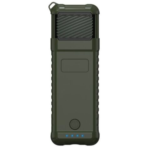 Max Repel,Anti-Moustiques Portable Électrique,Anti-Moustiques de Exterieur,9600 mAh Alimentation Électrique Mobile,Température de Chauffe 130 à 165℃,Camping,Randonnée
