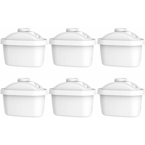 Maxblue Cartouche Filtrante, Remplacement pour Brita Maxtra+, Style, Marella Cool, Mavea Elemaris XL, Remplacement pour Brita Aluna(6) Derrui