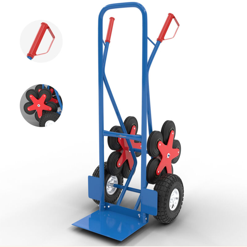 MAXCRAFT Diable jusqu'à 200 kg - 12 roues