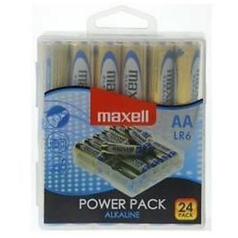 maxell - batterie alcaline (confezione de 24 pz, confezione de 24 pz)
