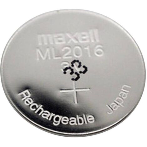 Maxell ML2016 Pile bouton rechargeable ML 2016 lithium 25 mAh 3 V 1 pc(s) A608961