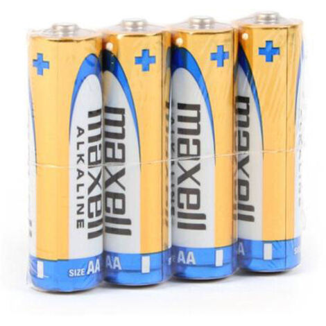 Maxell Pile alkaline LR06/AA, 4 pièces en shrink (790223.04.CN)
