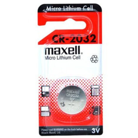 Maxell Pile Bouton CR2032, la pièce (103040.)
