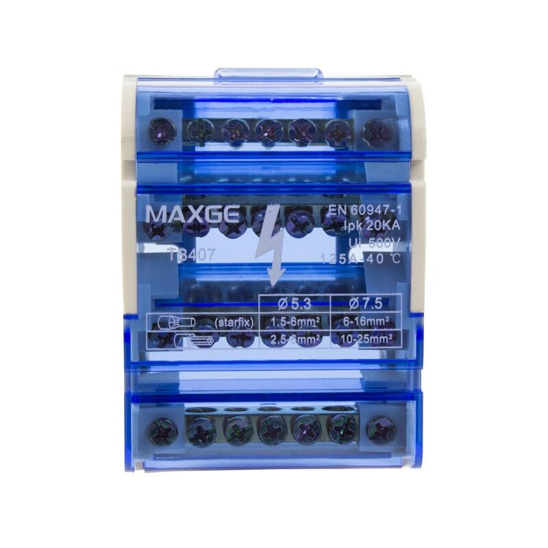 

Repartidor de Energía de MAXGE 4P .88x65x51 mm - 88x65x51 mm