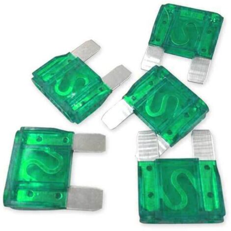 Maxi 30A Sicherungen – 5er-Pack – Effektiver Schutz für elektrische Anlagen – Abmessungen 29,2 x 8,9 mm