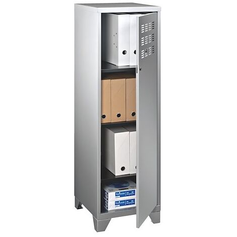 Maxi casier de bureau métal couleur aluminium