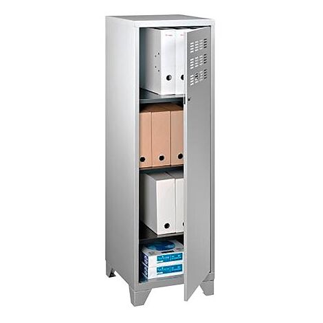 Maxi casier de bureau métal couleur gris clair
