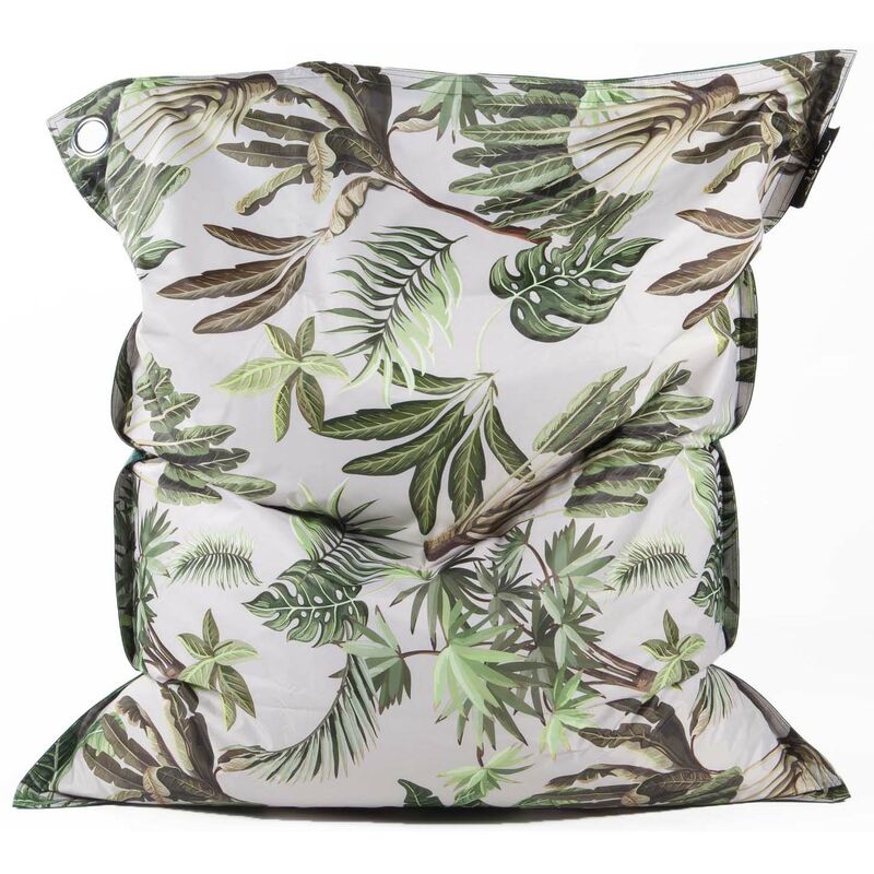 Jardindeco - Maxi coussin imprimé intérieur extérieur 110 x 130 cm Exotica
