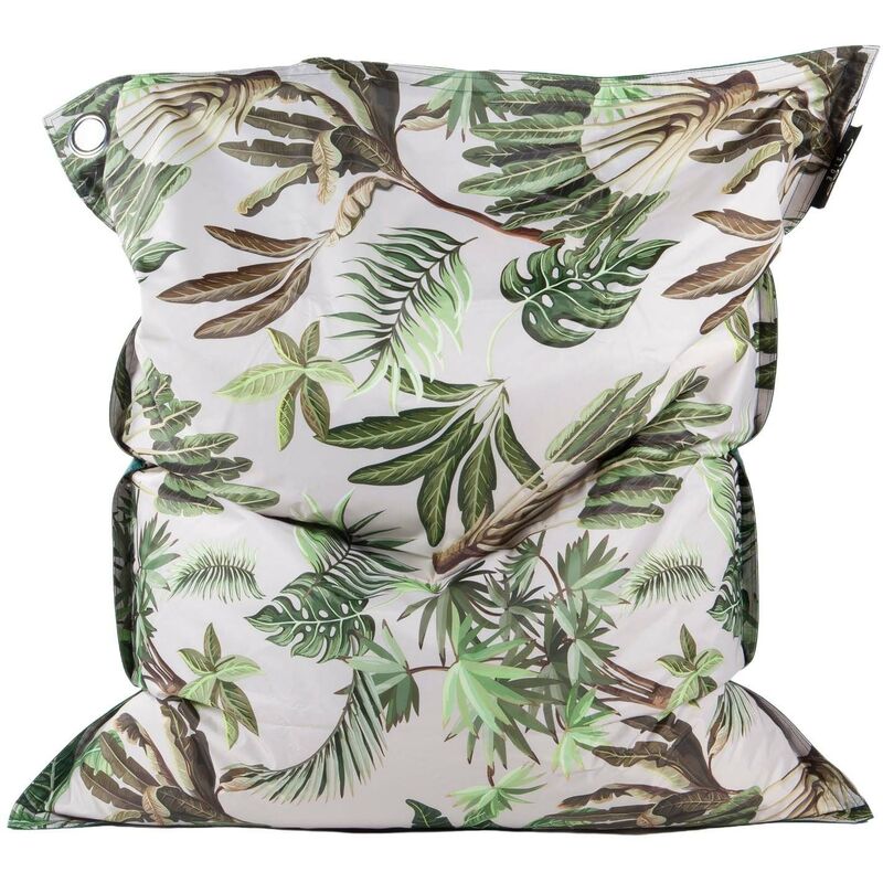 Jardindeco - Maxi coussin imprimé intérieur extérieur 140 x 180 cm Imprimé exotica
