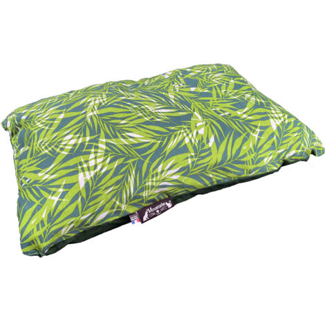Maxi coussin pour chien feuilles de bambou 110x65 cm