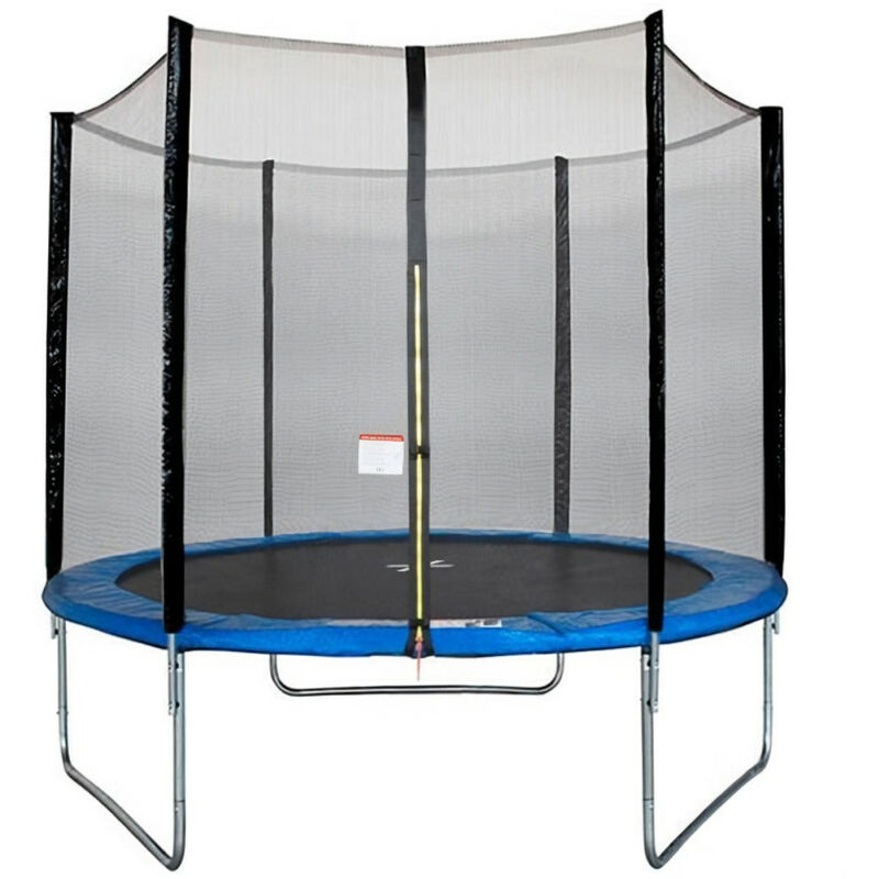 MAXI ECO Trampoline Ø 250 cm - Bleu - Avec Filet