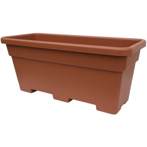 MAXI FIORIERA IN POLYPROPYLENE 80X38X38 CM COLORE