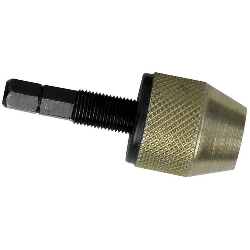 Maxi mandrin à serrage rapide Donau Elektronik 1539 jusqu'à 6 mm avec manche à 6 pans et 1/4