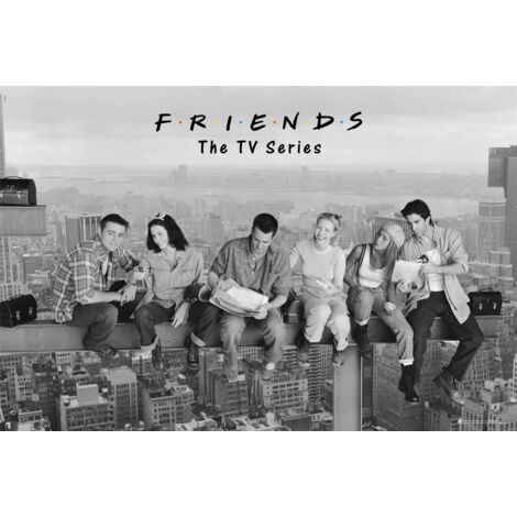 Maxi póster Friends - Lunch On A Skyscraper Póster (91 x 61cm)