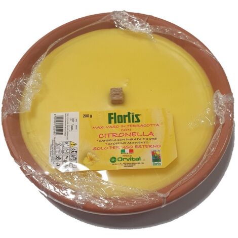 Maxi Vaso alla Citronella Diametro 16.5cm FLORTIS
