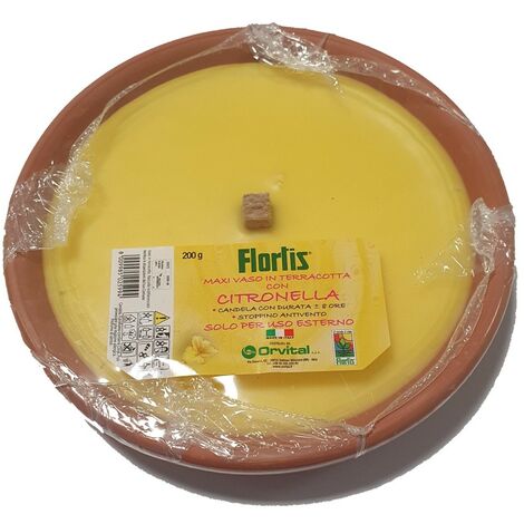 Maxi Vaso alla Citronella Diametro 16.5cm FLORTIS