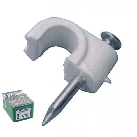 MAXICAJA GRAPA PARA CABLE REDONDO Nº5 100u
