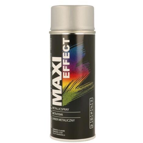 Maxicolor MaxiEffect Spray Metallic Silver 400ml Paint